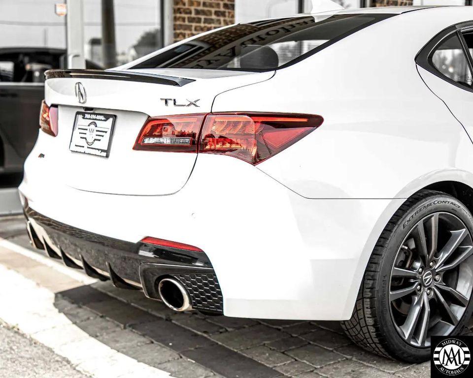 used 2018 Acura TLX car, priced at $18,795