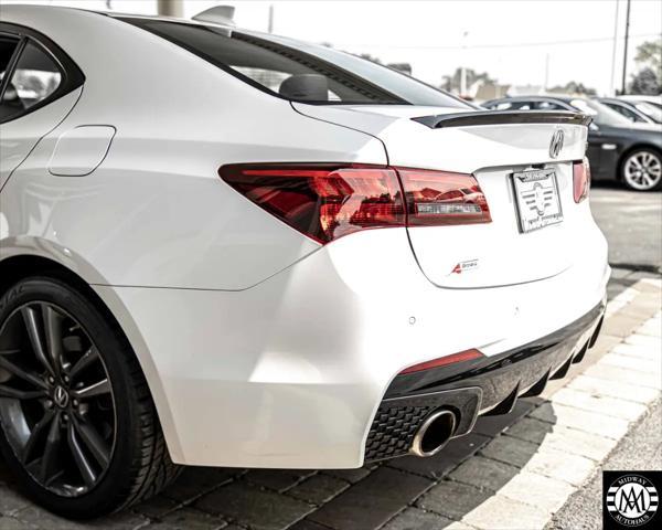 used 2018 Acura TLX car, priced at $18,995