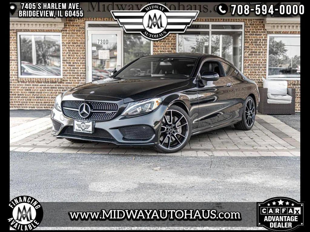 used 2017 Mercedes-Benz AMG C 43 car, priced at $23,995