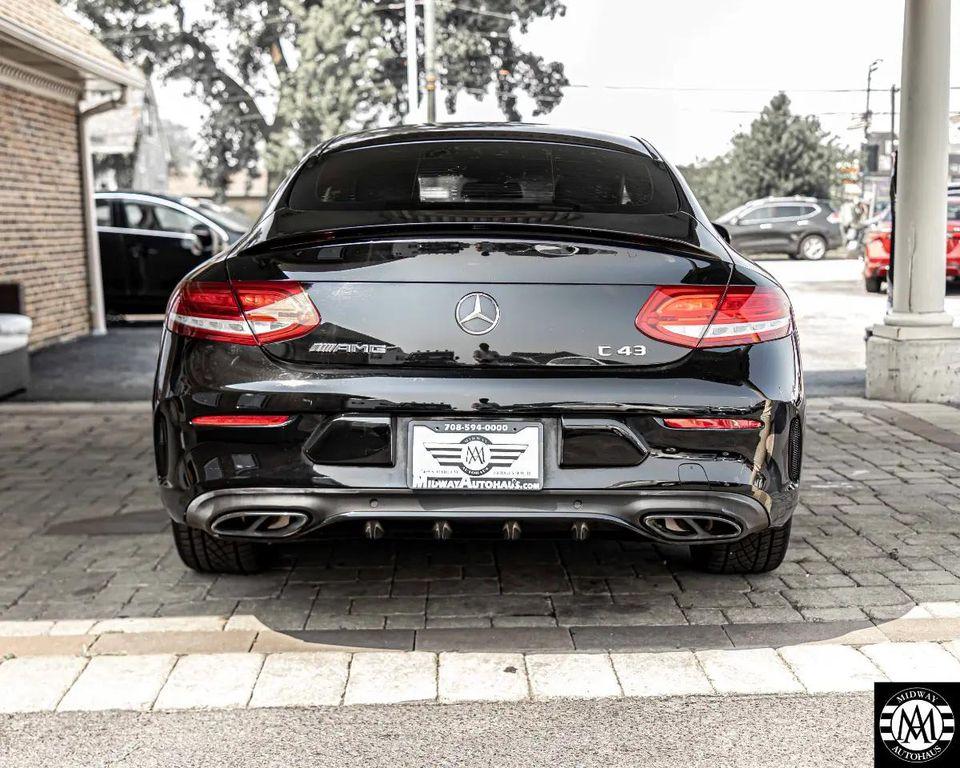 used 2017 Mercedes-Benz AMG C 43 car, priced at $23,995