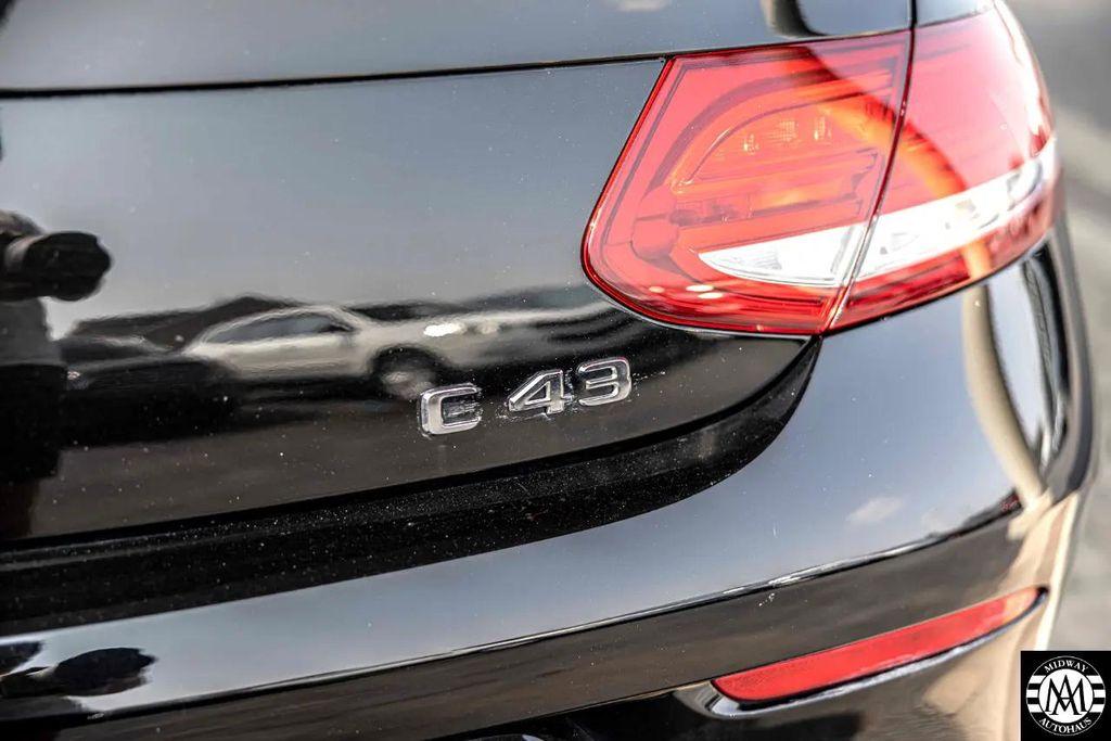 used 2017 Mercedes-Benz AMG C 43 car, priced at $23,995