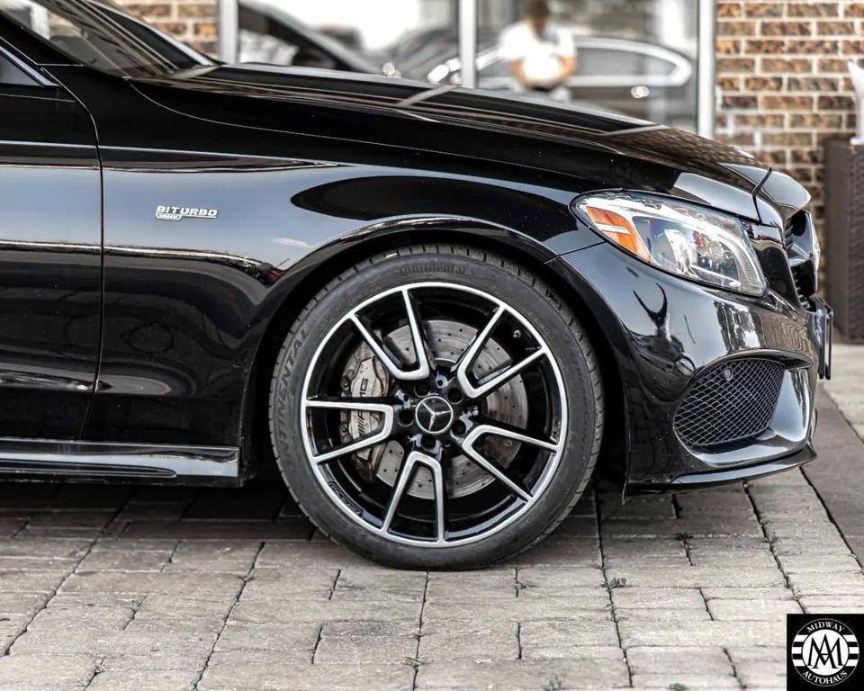 used 2017 Mercedes-Benz AMG C 43 car, priced at $23,995