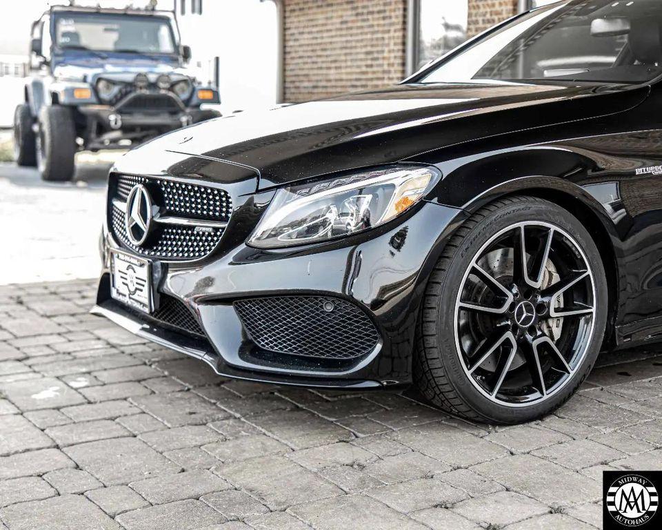 used 2017 Mercedes-Benz AMG C 43 car, priced at $23,995