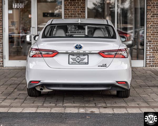 used 2021 Toyota Camry Hybrid car, priced at $24,995