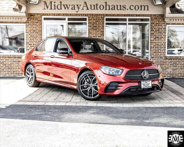 used 2022 Mercedes-Benz E-Class car, priced at $44,995