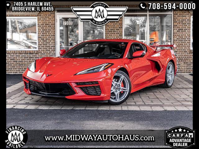 used 2022 Chevrolet Corvette car, priced at $62,495