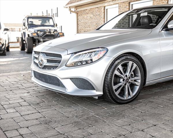 used 2019 Mercedes-Benz C-Class car, priced at $17,995