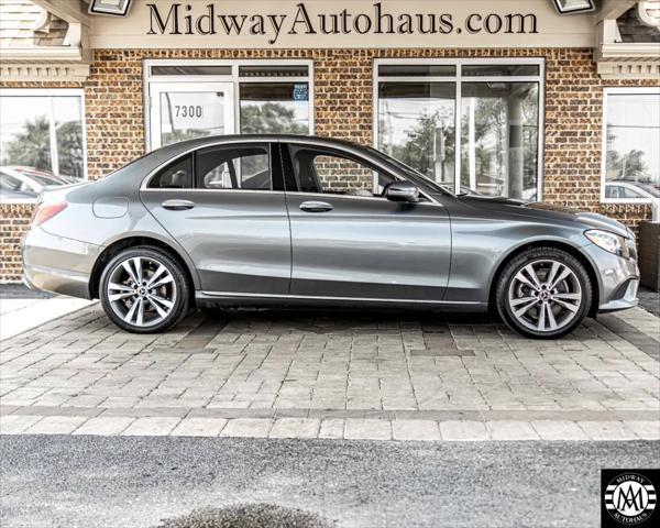 used 2021 Mercedes-Benz C-Class car, priced at $18,995