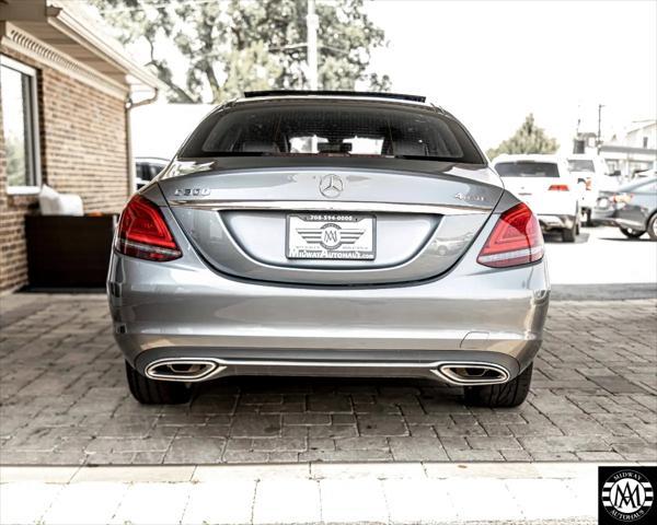 used 2021 Mercedes-Benz C-Class car, priced at $18,995