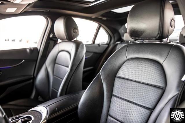 used 2021 Mercedes-Benz C-Class car, priced at $18,995