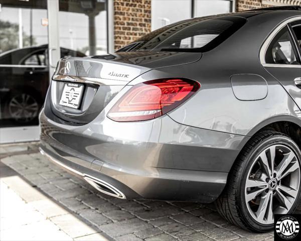 used 2021 Mercedes-Benz C-Class car, priced at $18,995