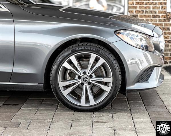 used 2021 Mercedes-Benz C-Class car, priced at $18,995
