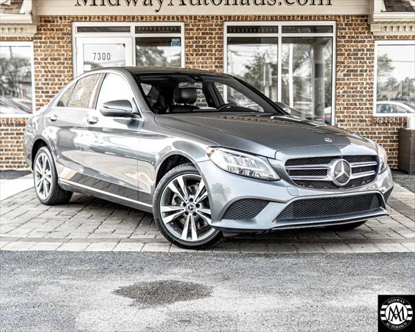 used 2021 Mercedes-Benz C-Class car, priced at $18,995