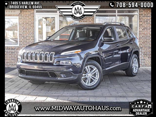 used 2016 Jeep Cherokee car, priced at $12,995