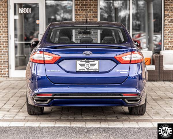 used 2016 Ford Fusion car, priced at $12,995