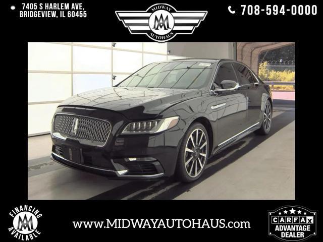 used 2017 Lincoln Continental car, priced at $12,995