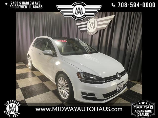 used 2015 Volkswagen Golf car, priced at $15,592