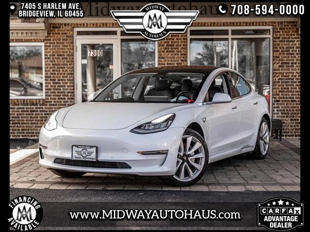 used 2018 Tesla Model 3 car, priced at $22,495