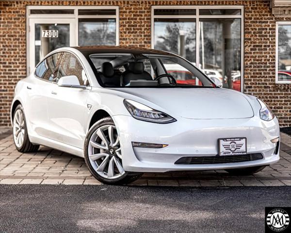 used 2018 Tesla Model 3 car, priced at $22,495