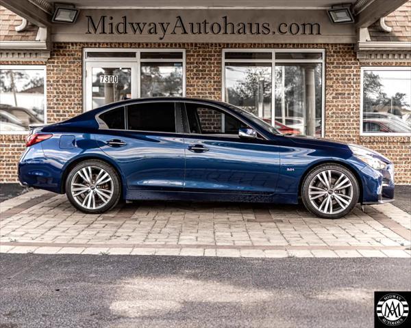 used 2019 INFINITI Q50 car, priced at $27,995