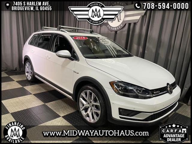 used 2018 Volkswagen Golf Alltrack car, priced at $19,991