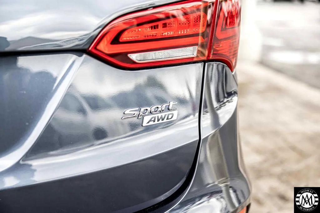 used 2018 Hyundai Santa Fe Sport car, priced at $11,995