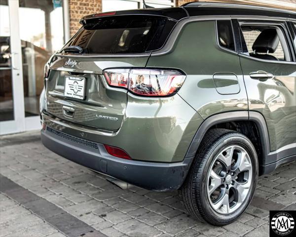 used 2021 Jeep Compass car, priced at $17,495