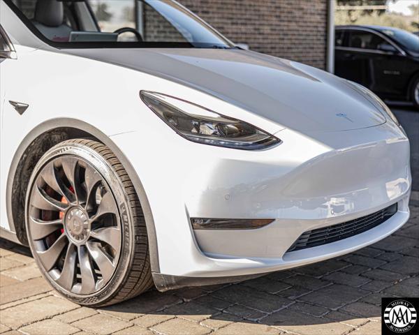 used 2022 Tesla Model Y car, priced at $34,995