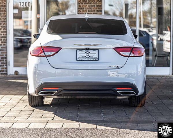 used 2015 Chrysler 200 car, priced at $9,995