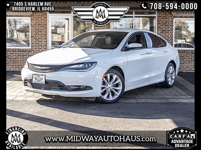 used 2015 Chrysler 200 car, priced at $9,995