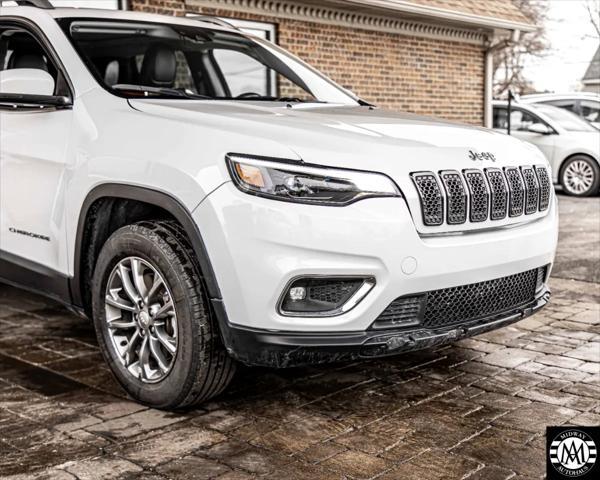 used 2021 Jeep Cherokee car, priced at $19,495
