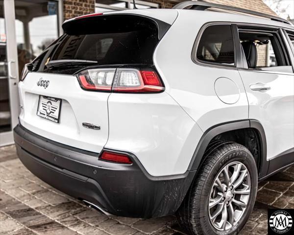 used 2021 Jeep Cherokee car, priced at $19,495