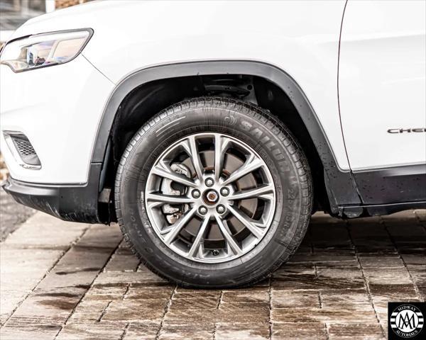 used 2021 Jeep Cherokee car, priced at $19,495