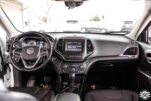 used 2021 Jeep Cherokee car, priced at $19,495
