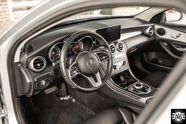 used 2019 Mercedes-Benz C-Class car, priced at $22,995