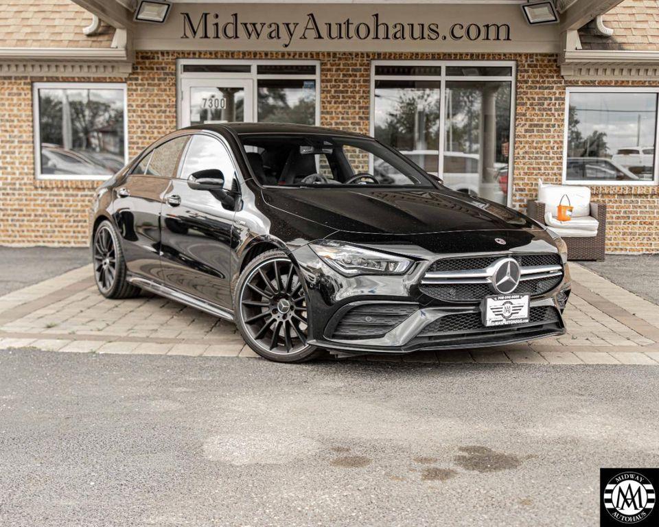 used 2023 Mercedes-Benz AMG CLA 35 car, priced at $38,995