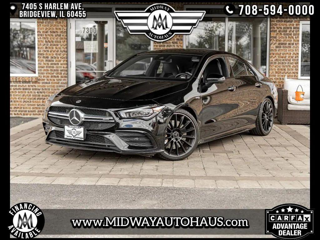 used 2023 Mercedes-Benz AMG CLA 35 car, priced at $38,995