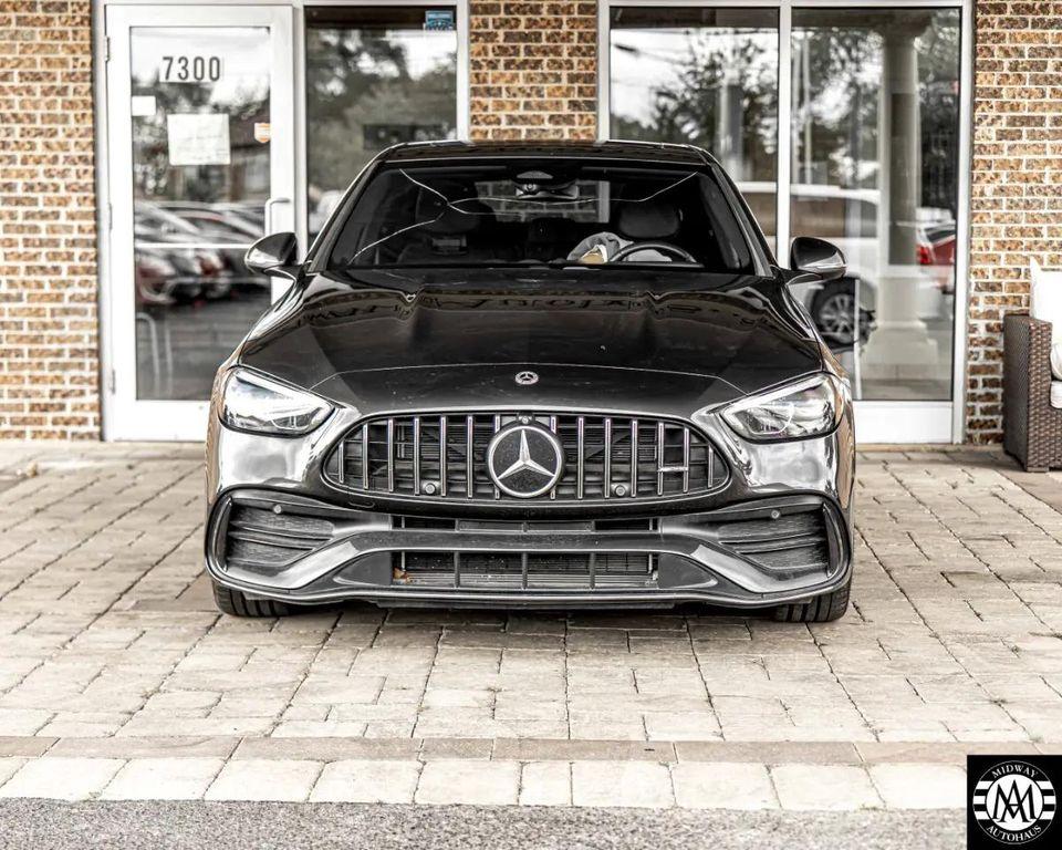 used 2023 Mercedes-Benz AMG C 43 car, priced at $45,480