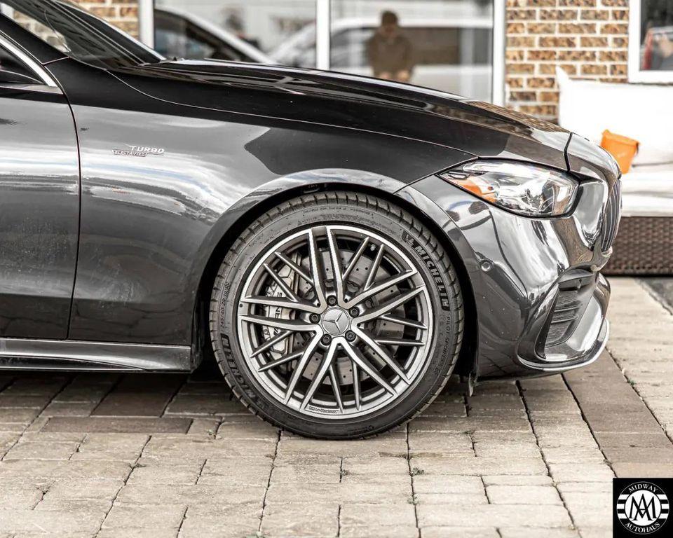 used 2023 Mercedes-Benz AMG C 43 car, priced at $45,480