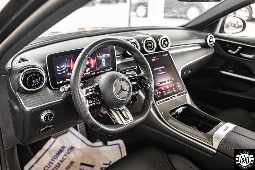 used 2023 Mercedes-Benz AMG C 43 car, priced at $45,480