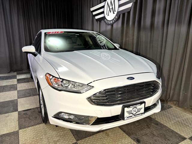 used 2018 Ford Fusion car, priced at $16,591