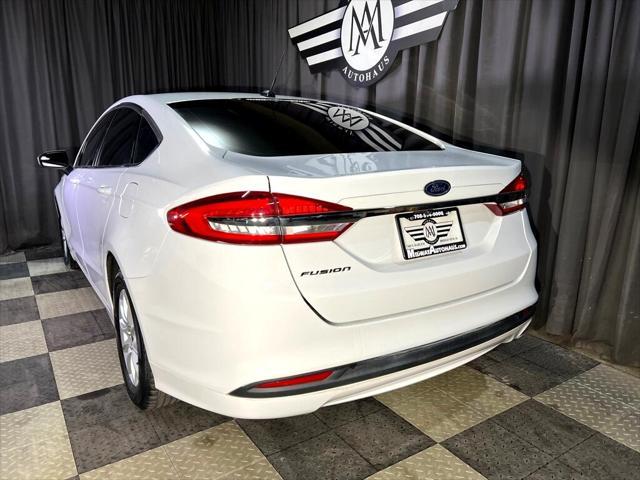 used 2018 Ford Fusion car, priced at $16,591