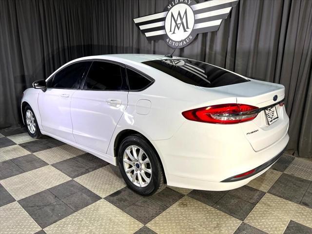 used 2018 Ford Fusion car, priced at $16,591