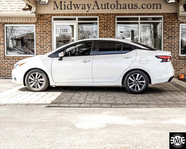 used 2021 Nissan Versa car, priced at $12,895