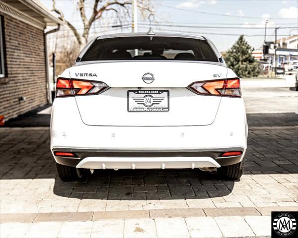 used 2021 Nissan Versa car, priced at $12,895
