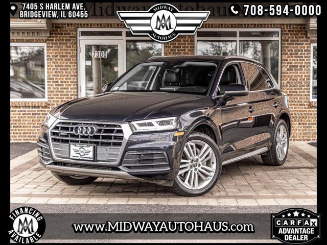 used 2018 Audi Q5 car, priced at $19,995