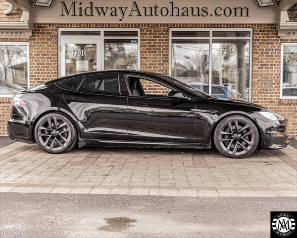 used 2021 Tesla Model S car, priced at $52,995