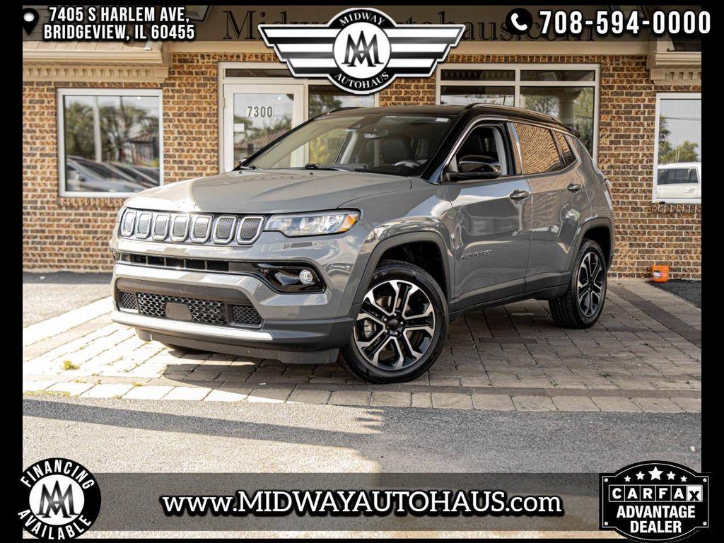 used 2022 Jeep Compass car, priced at $23,995