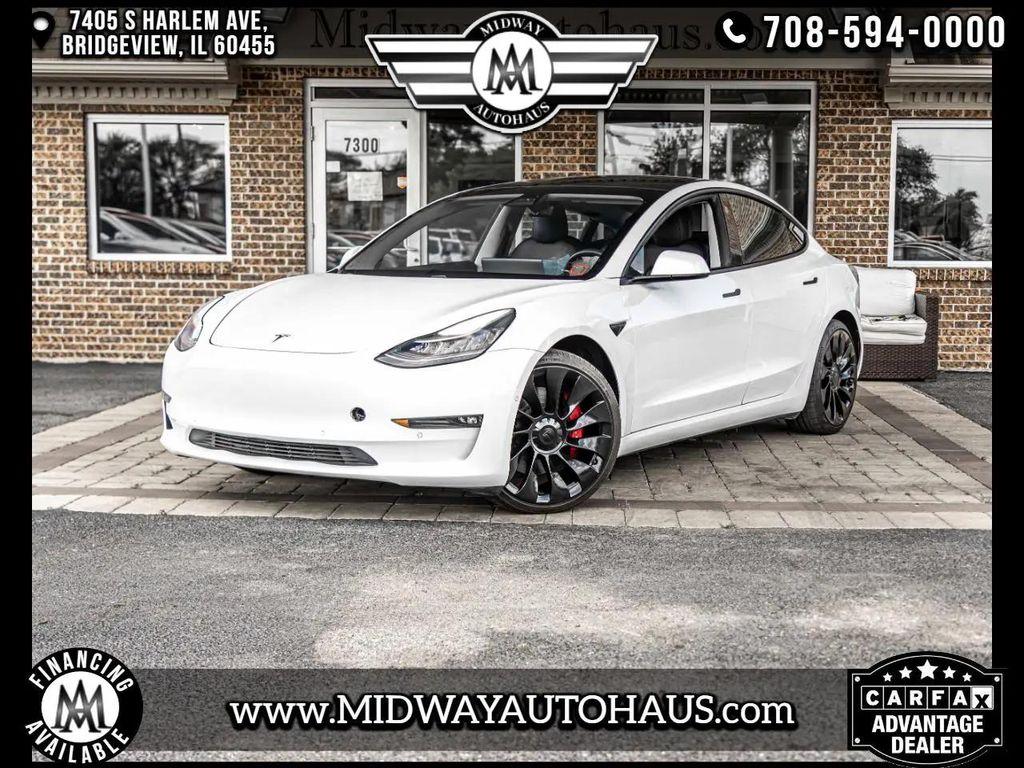 used 2021 Tesla Model 3 car, priced at $25,495