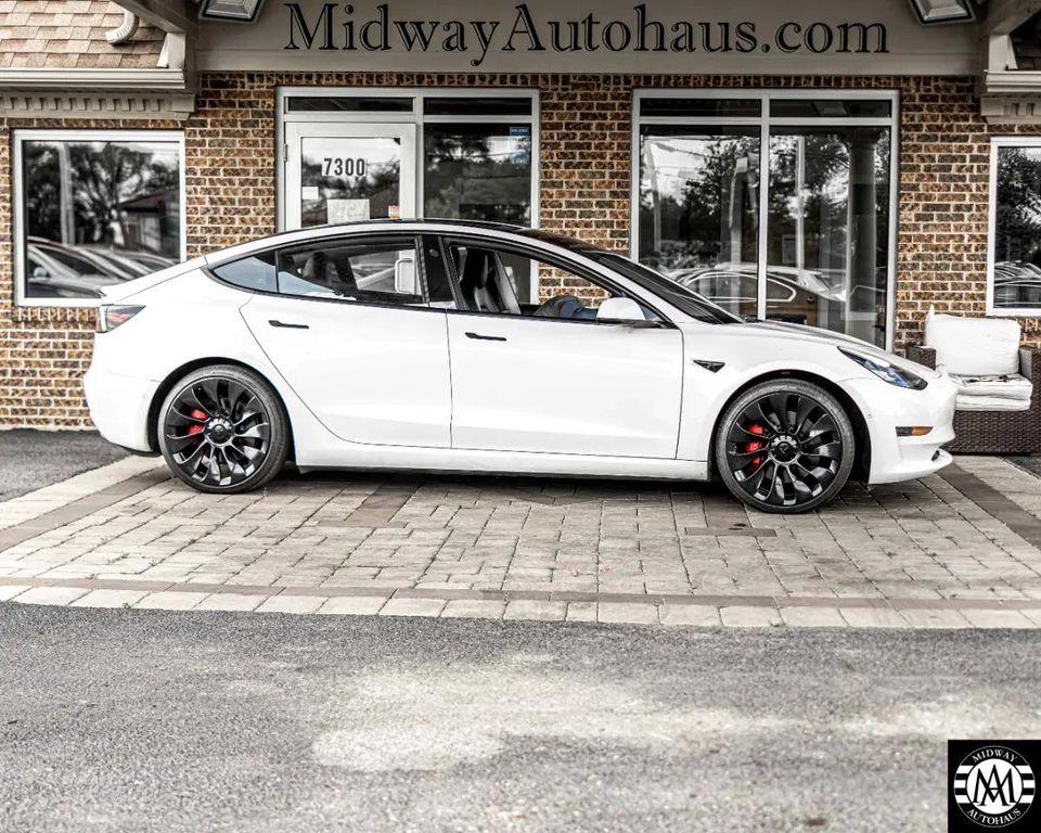 used 2021 Tesla Model 3 car, priced at $25,495